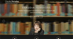 Desktop Screenshot of claudiaferradas.net