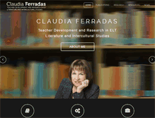 Tablet Screenshot of claudiaferradas.net